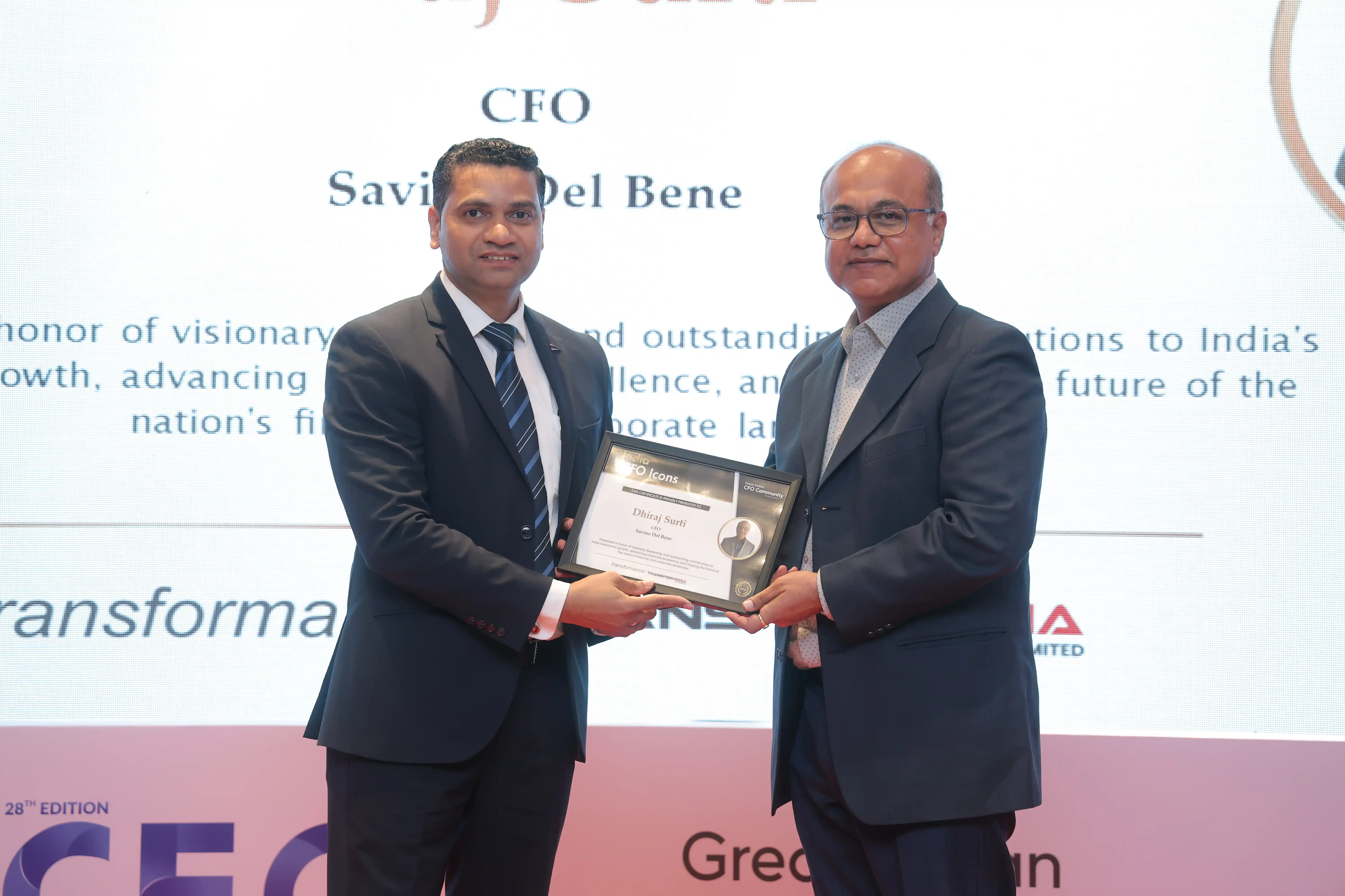 28th CFO Vision & Innovation Summit & Awards 2025